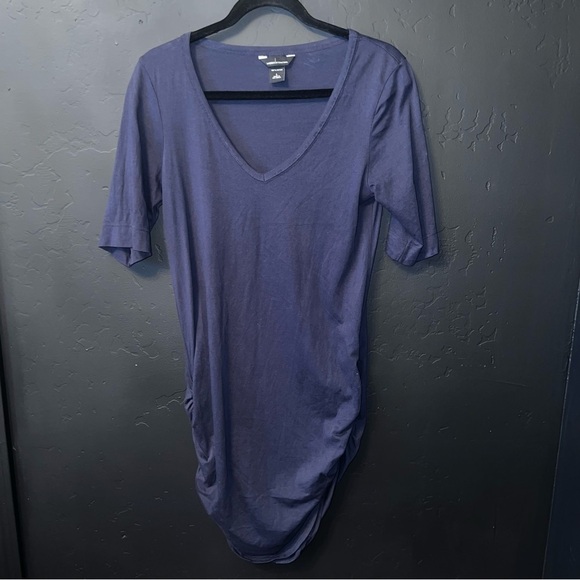 Moda International Women's Casual Bodycon dress Color: Navy blue Size: L - Picture 1 of 7